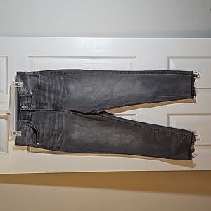 Express Women’s Slim Super High Rise Grey Wash Jeans Size 12 R